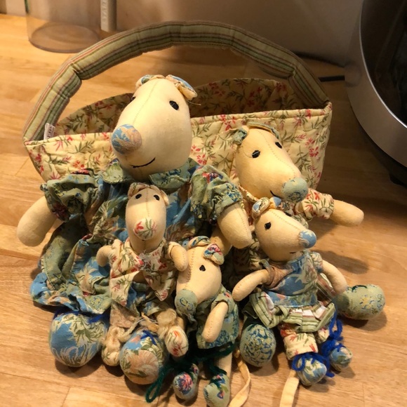 Boutique toys. Mouse family, hand made - Picture 7 of 7
